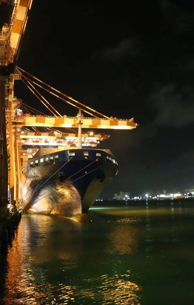 Vessel birth at harbour - marine one